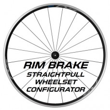 Custom Handbuilt RIM BRAKE Straightpull Wheelset Configurator